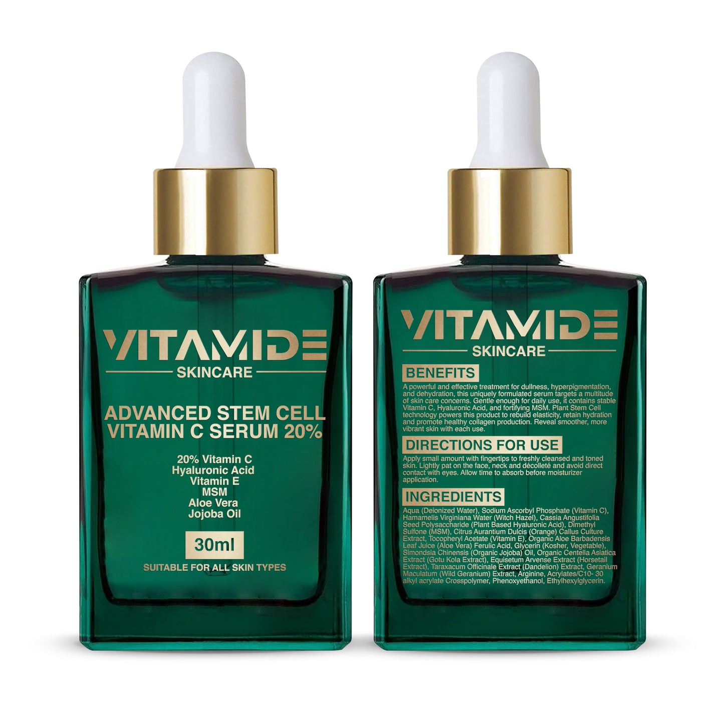 Advanced Stem Cell Vitamine C Serum 20% met Hyaluronzuur